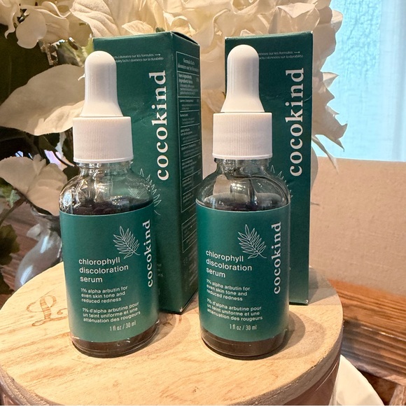 Cocokind Chlorophyll Discoloration Serum 1 Fl oz NEW LOT OF 2 - Picture 2 of 8